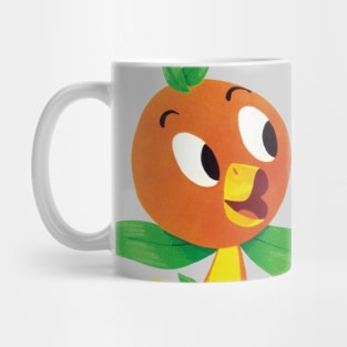 Vintage 1970s Orange Bird Mug
